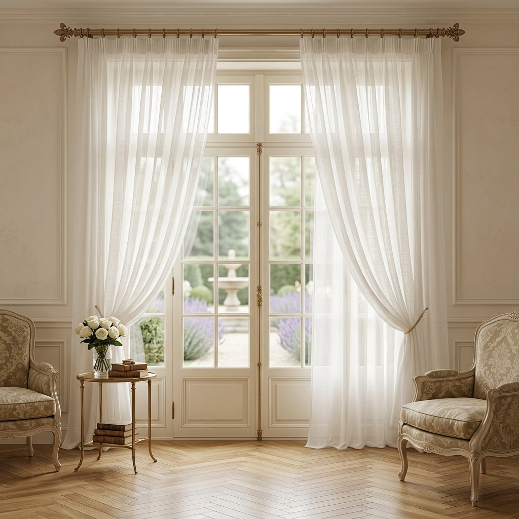 Pure Breeze Sheer Curtain Panel