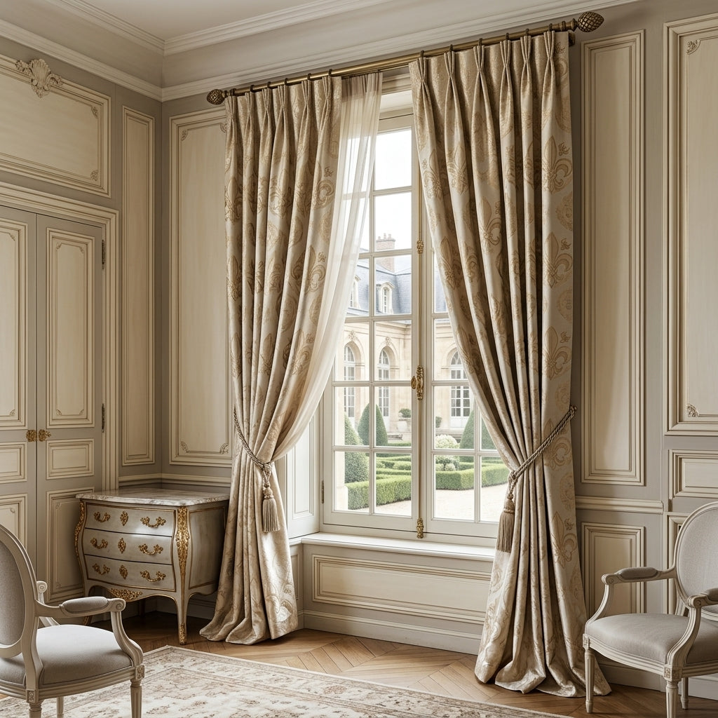 Royal Heritage Jacquard Curtain Panel