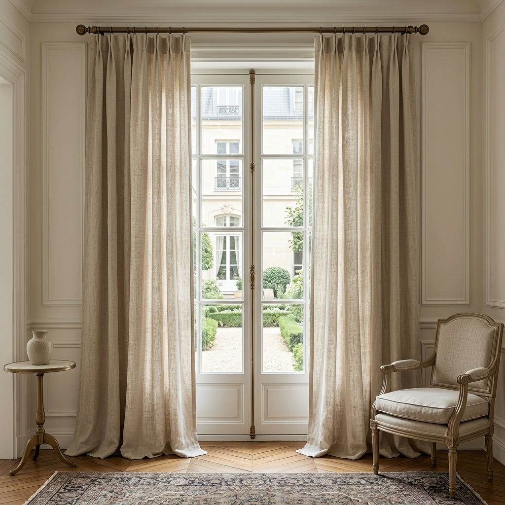 Linen Elegance Curtain Panel